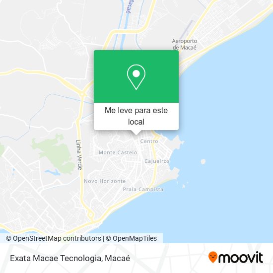 Exata Macae Tecnologia mapa