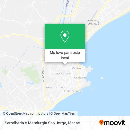 Serralheria e Metalurgia Sao Jorge mapa