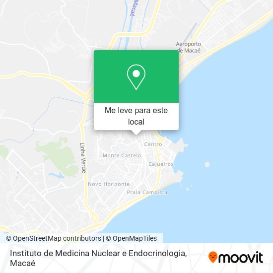 Instituto de Medicina Nuclear e Endocrinologia mapa