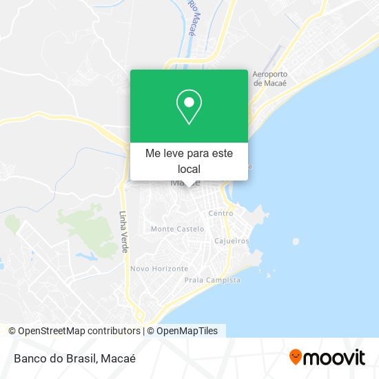 Banco do Brasil mapa