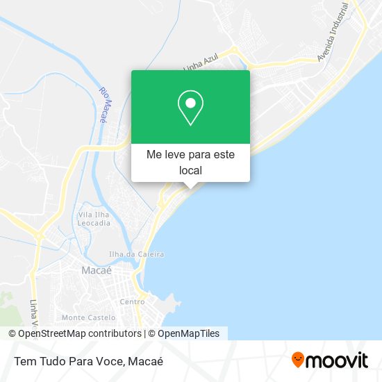 Tem Tudo Para Voce mapa