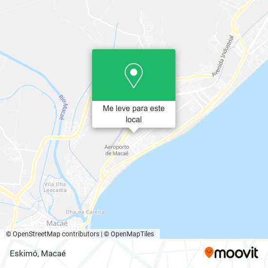 Eskimó mapa