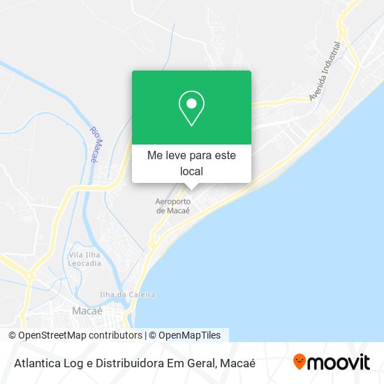 Atlantica Log e Distribuidora Em Geral mapa