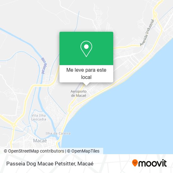 Passeia Dog Macae Petsitter mapa