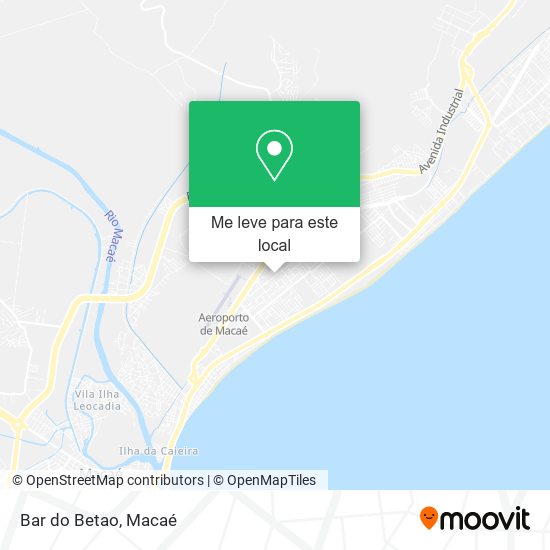 Bar do Betao mapa