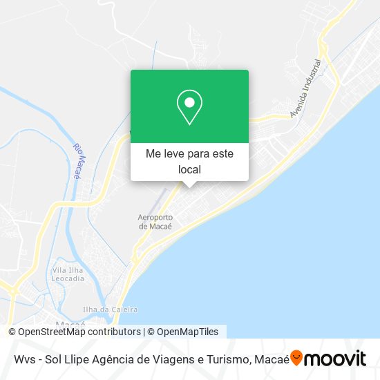 Wvs - Sol Llipe Agência de Viagens e Turismo mapa