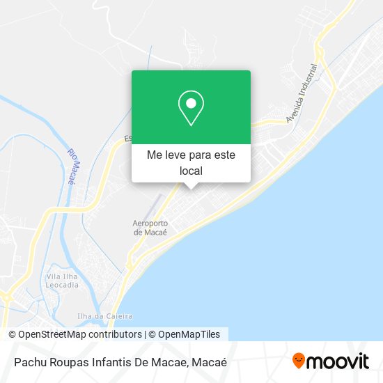 Pachu Roupas Infantis De Macae mapa