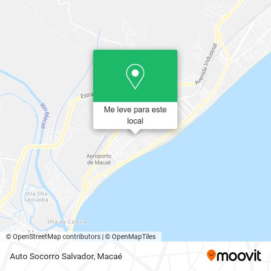 Auto Socorro Salvador mapa