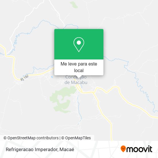 Refrigeracao Imperador mapa