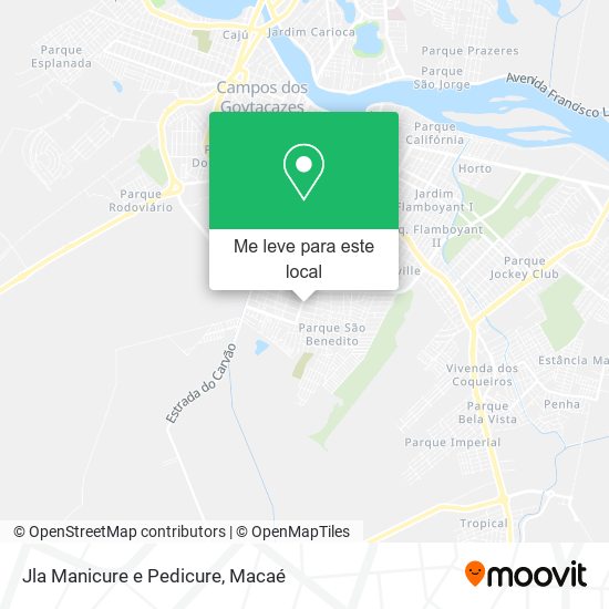 Jla Manicure e Pedicure mapa