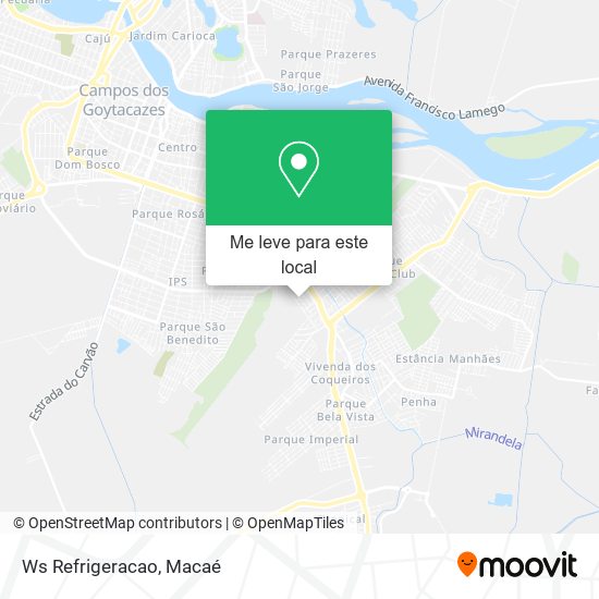 Ws Refrigeracao mapa