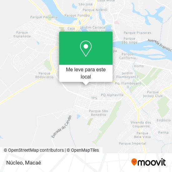 Núcleo mapa