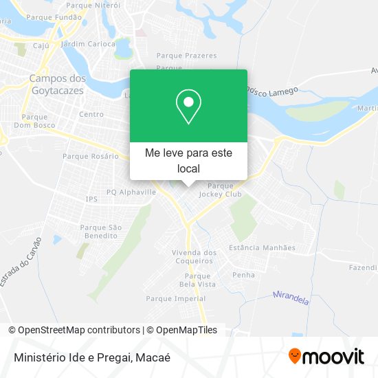 Ministério Ide e Pregai mapa