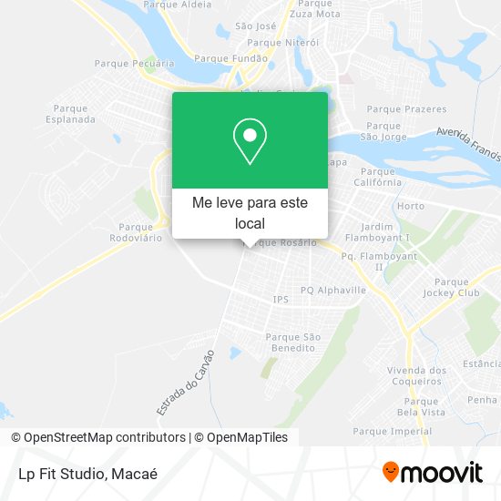 Lp Fit Studio mapa