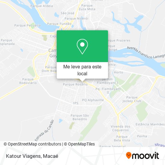 Katour Viagens mapa