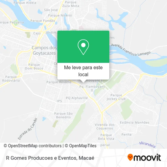 R Gomes Producoes e Eventos mapa