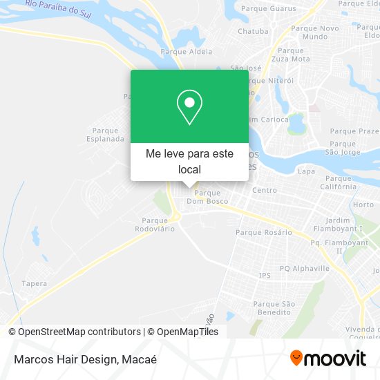 Marcos Hair Design mapa