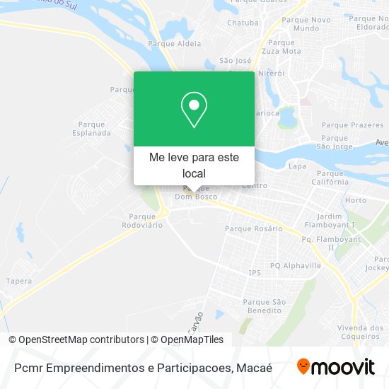 Pcmr Empreendimentos e Participacoes mapa
