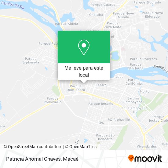 Patricia Anomal Chaves mapa