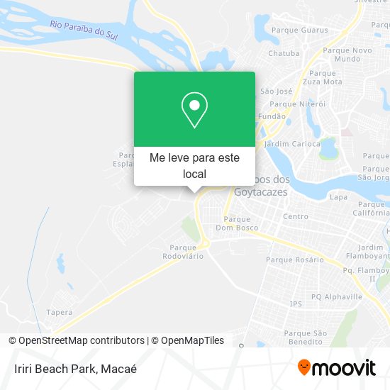 Iriri Beach Park mapa
