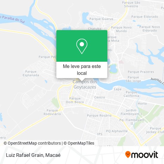Luiz Rafael Grain mapa