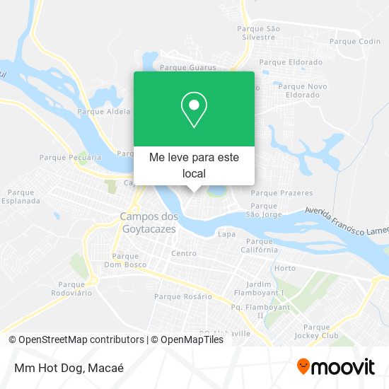 Mm Hot Dog mapa