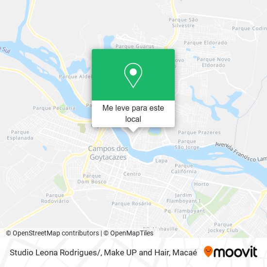 Studio Leona Rodrigues / , Make UP and Hair mapa