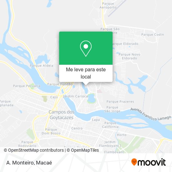 A. Monteiro mapa