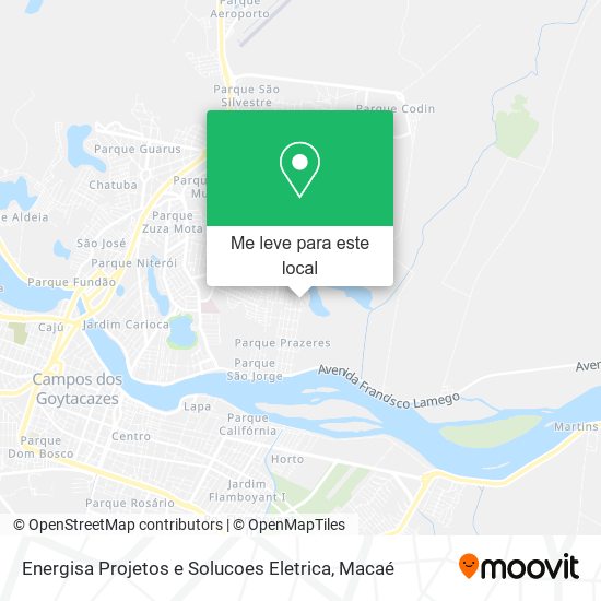 Energisa Projetos e Solucoes Eletrica mapa