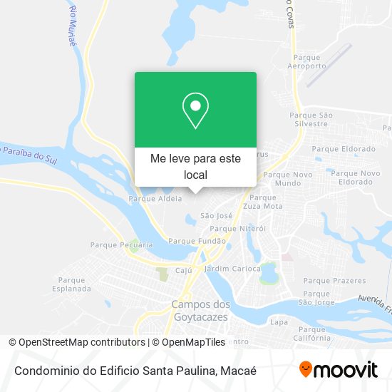 Condominio do Edificio Santa Paulina mapa
