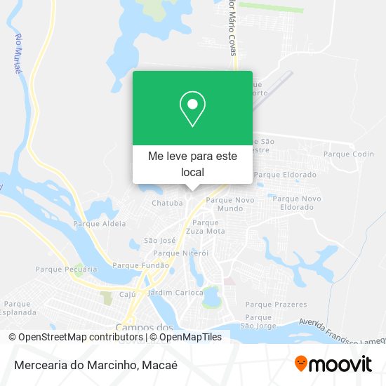 Mercearia do Marcinho mapa