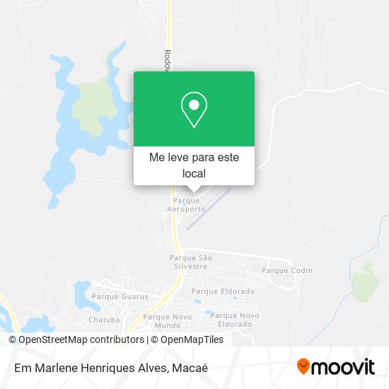 Em Marlene Henriques Alves mapa