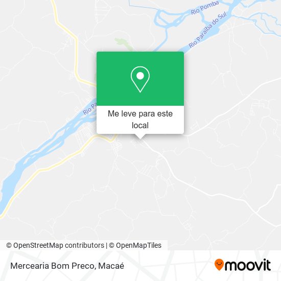 Mercearia Bom Preco mapa