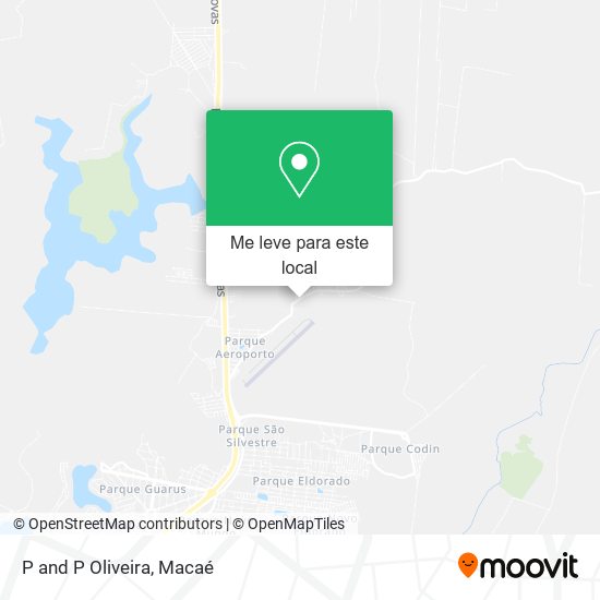 P and P Oliveira mapa