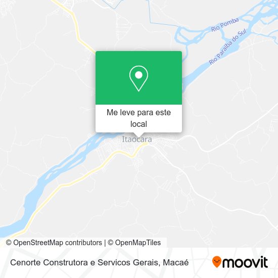 Cenorte Construtora e Servicos Gerais mapa