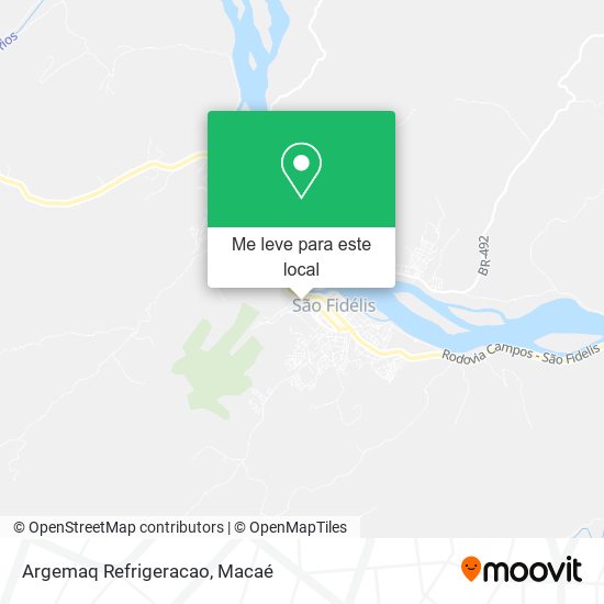 Argemaq Refrigeracao mapa