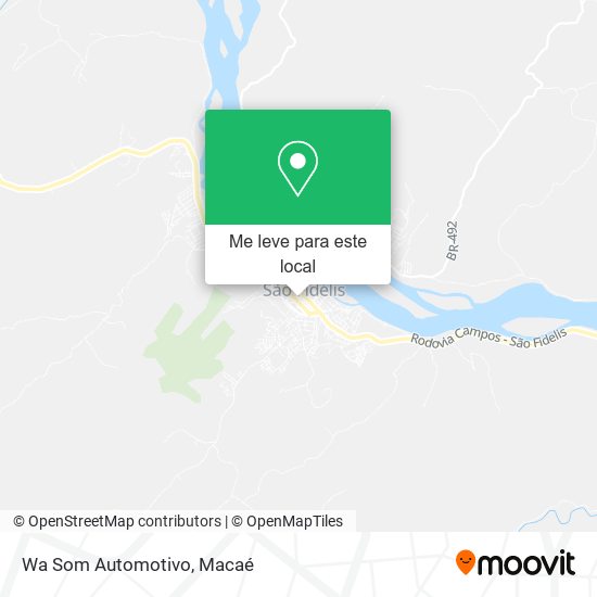 Wa Som Automotivo mapa