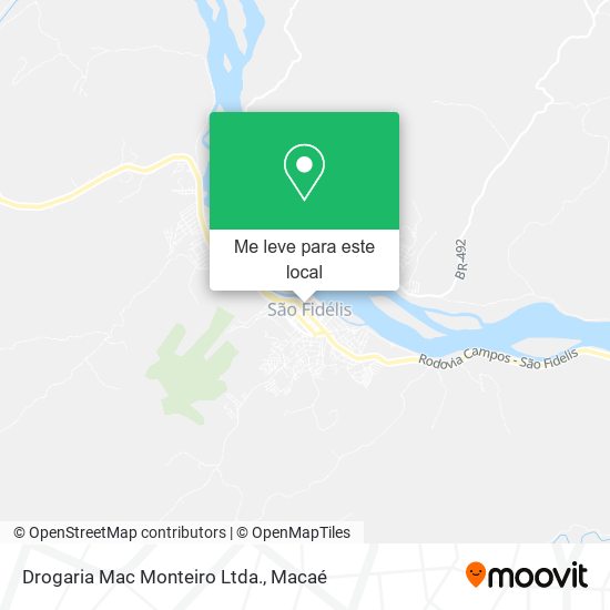 Drogaria Mac Monteiro Ltda. mapa