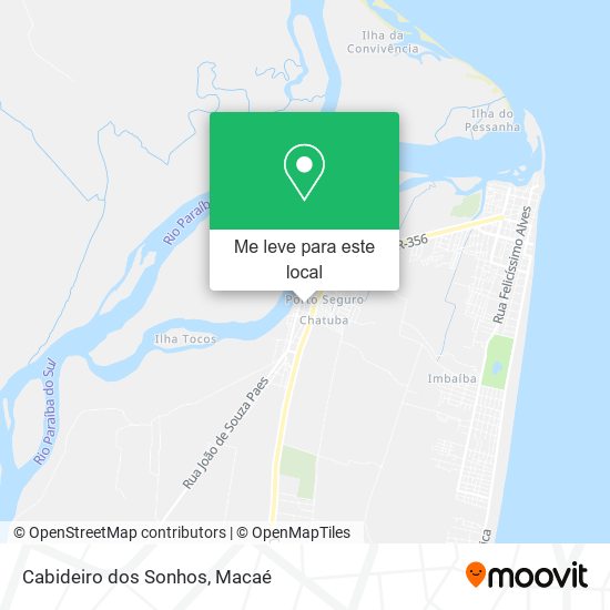 Cabideiro dos Sonhos mapa