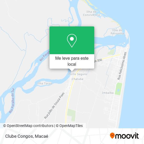 Clube Congos mapa