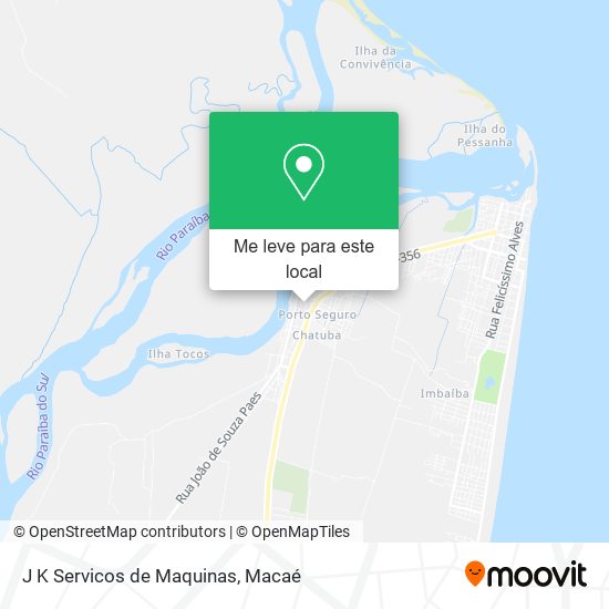 J K Servicos de Maquinas mapa