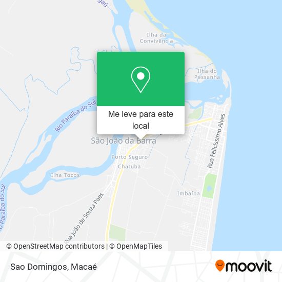 Sao Domingos mapa