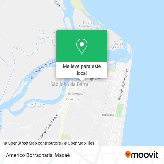 Americo Borracharia mapa
