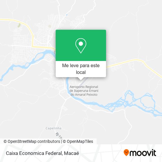 Caixa Economica Federal mapa
