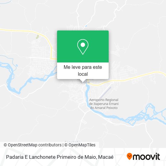 Padaria E Lanchonete Primeiro de Maio mapa