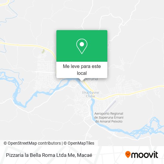 Pizzaria la Bella Roma Ltda Me mapa