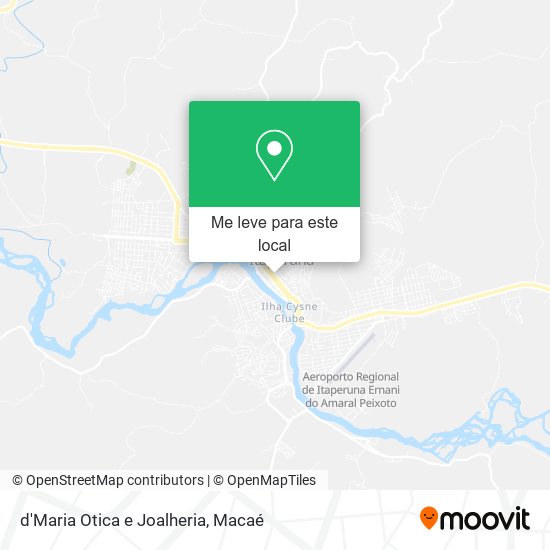 d'Maria Otica e Joalheria mapa