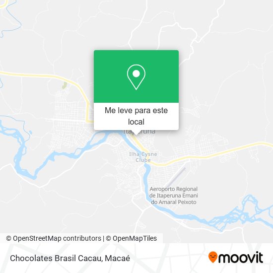 Chocolates Brasil Cacau mapa