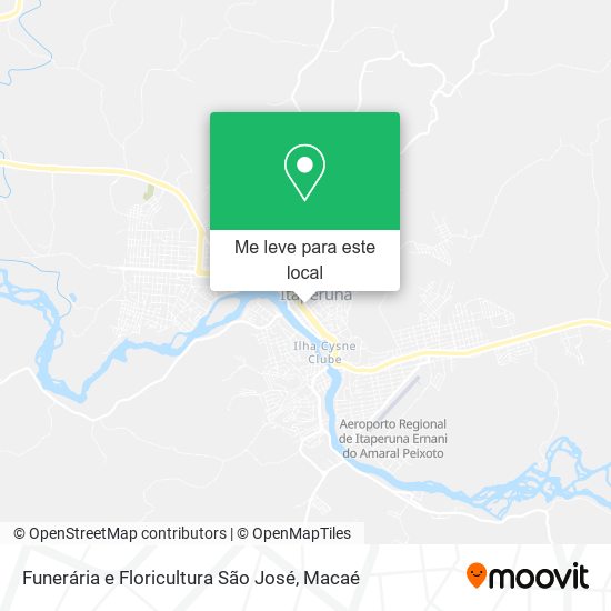 Funerária e Floricultura São José mapa
