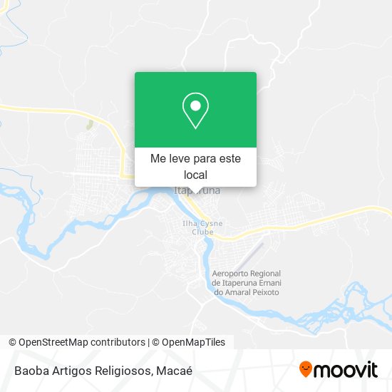 Baoba Artigos Religiosos mapa